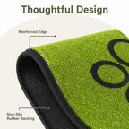 DogBedHouse Faux Grass Quick-Dry Waterproof Potty Mat