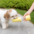 DogBedHouse Foldable 2-In-1 Travel Water Bottle (Integrated Bowl)