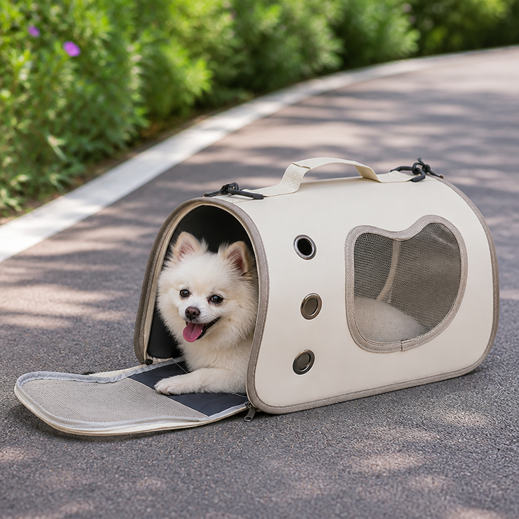 DogBedHouse Foldable Breathable Hand & Crossbody Pet Carrier