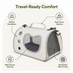 DogBedHouse Foldable Breathable Hand & Crossbody Pet Carrier
