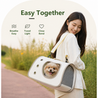 DogBedHouse Foldable Breathable Hand & Crossbody Pet Carrier