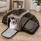 DogBedHouse Foldable & Breathable Mesh Pet Carrier