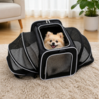 DogBedHouse Foldable & Breathable Mesh Pet Carrier
