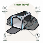 DogBedHouse Foldable & Breathable Mesh Pet Carrier