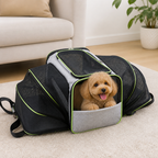 DogBedHouse Foldable & Breathable Mesh Pet Carrier