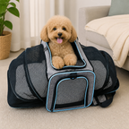 DogBedHouse Foldable & Breathable Mesh Pet Carrier