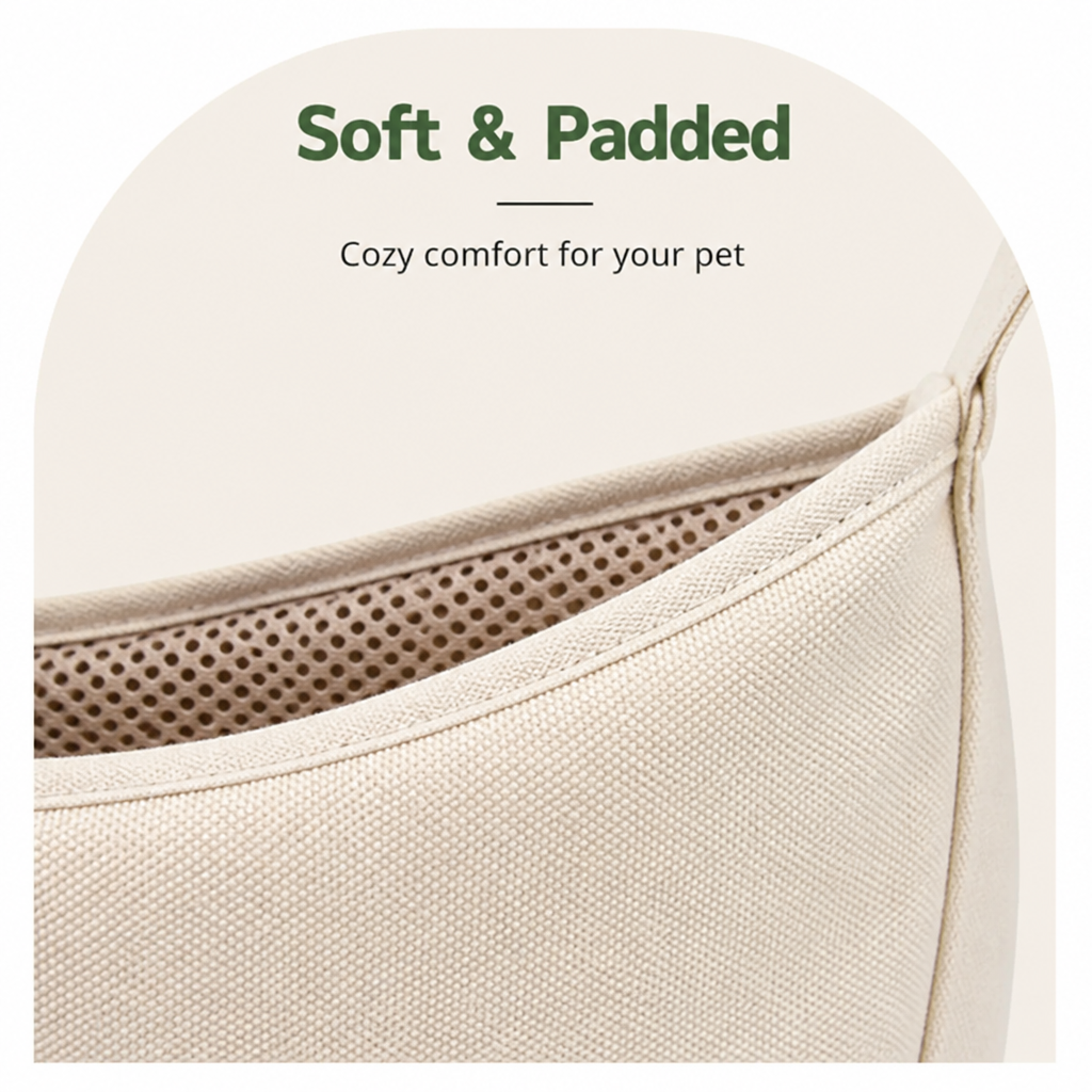 DogBedHouse Foldable Breathable & Padded Pet Carrier Backpack