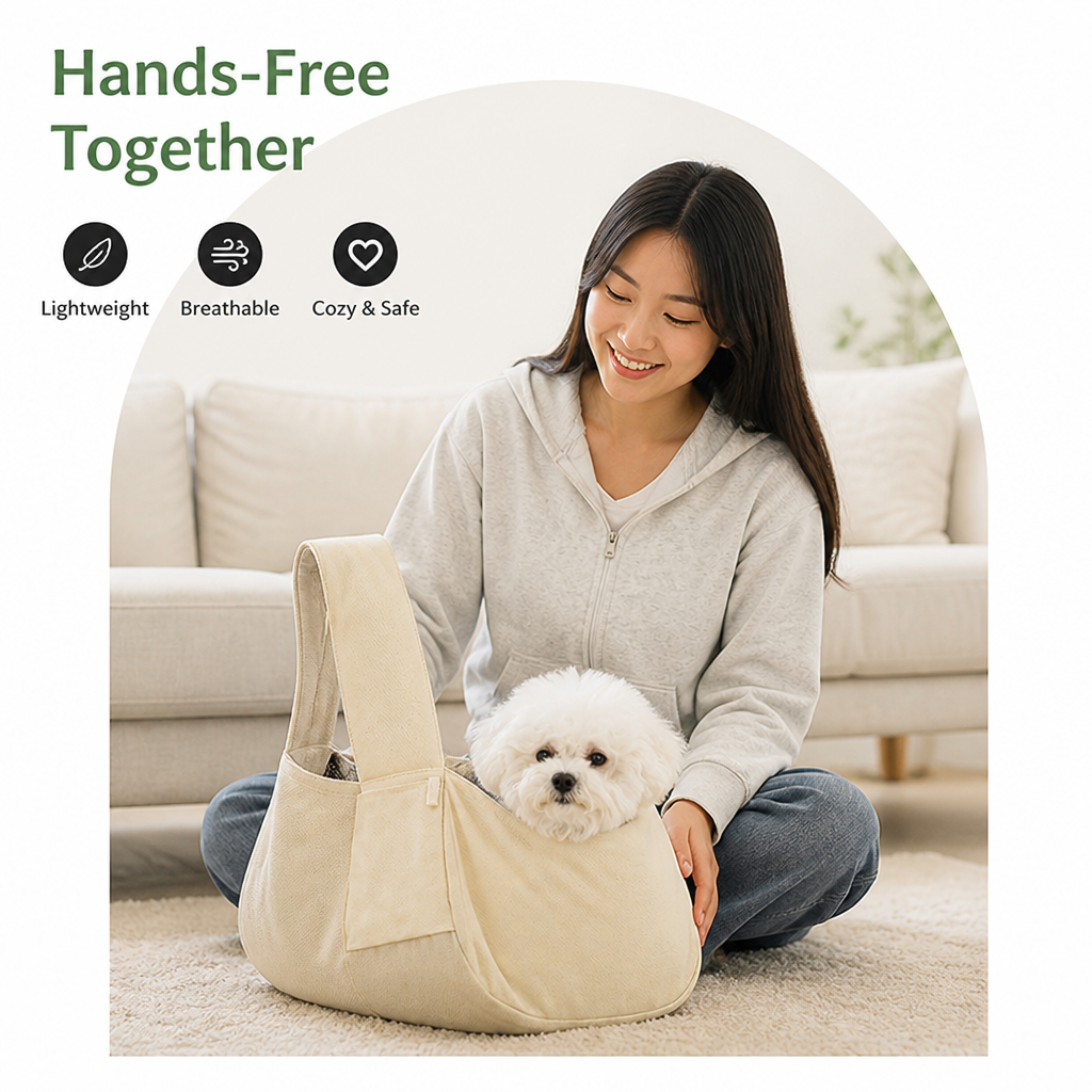 DogBedHouse Foldable Breathable & Padded Pet Carrier Backpack