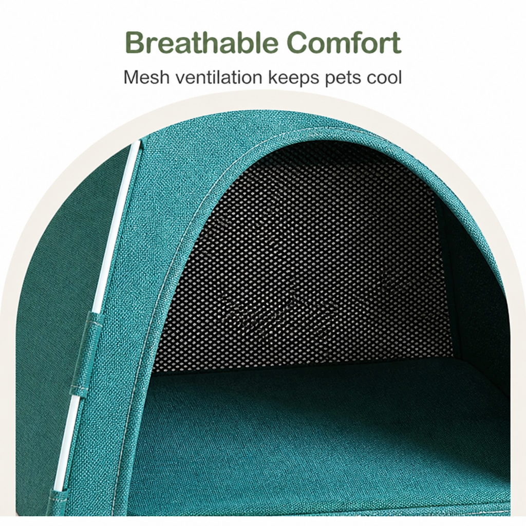 DogBedHouse Foldable & Breathable Pet Tent (All-Season)