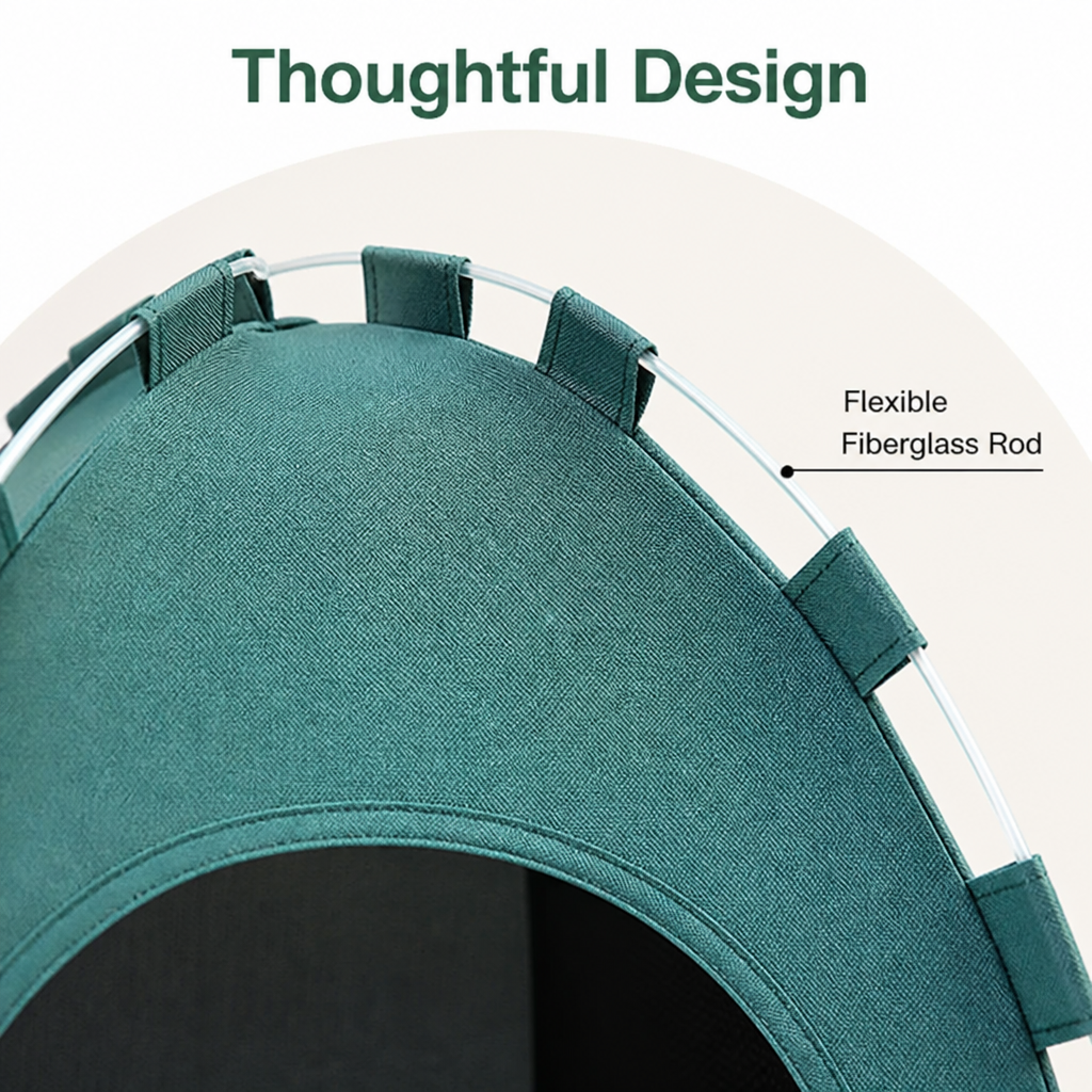 DogBedHouse Foldable & Breathable Pet Tent (All-Season)