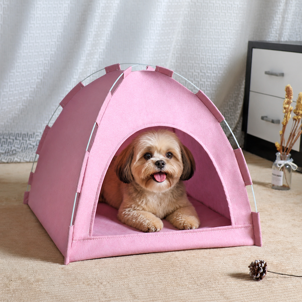 DogBedHouse Foldable & Breathable Pet Tent (All-Season)