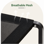 DogBedHouse Foldable Elevated Breathable Mesh Dog Bed (Detachable Canopy)