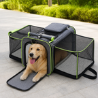 DogBedHouse Foldable & Expandable Breathable Mesh Pet Carrier