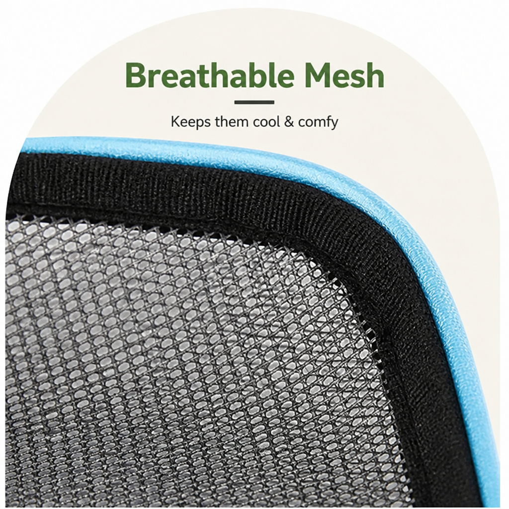 DogBedHouse Foldable & Expandable Breathable Mesh Pet Carrier