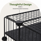 DogBedHouse Foldable & Modular Pet Playpen (With Door & Ladder)
