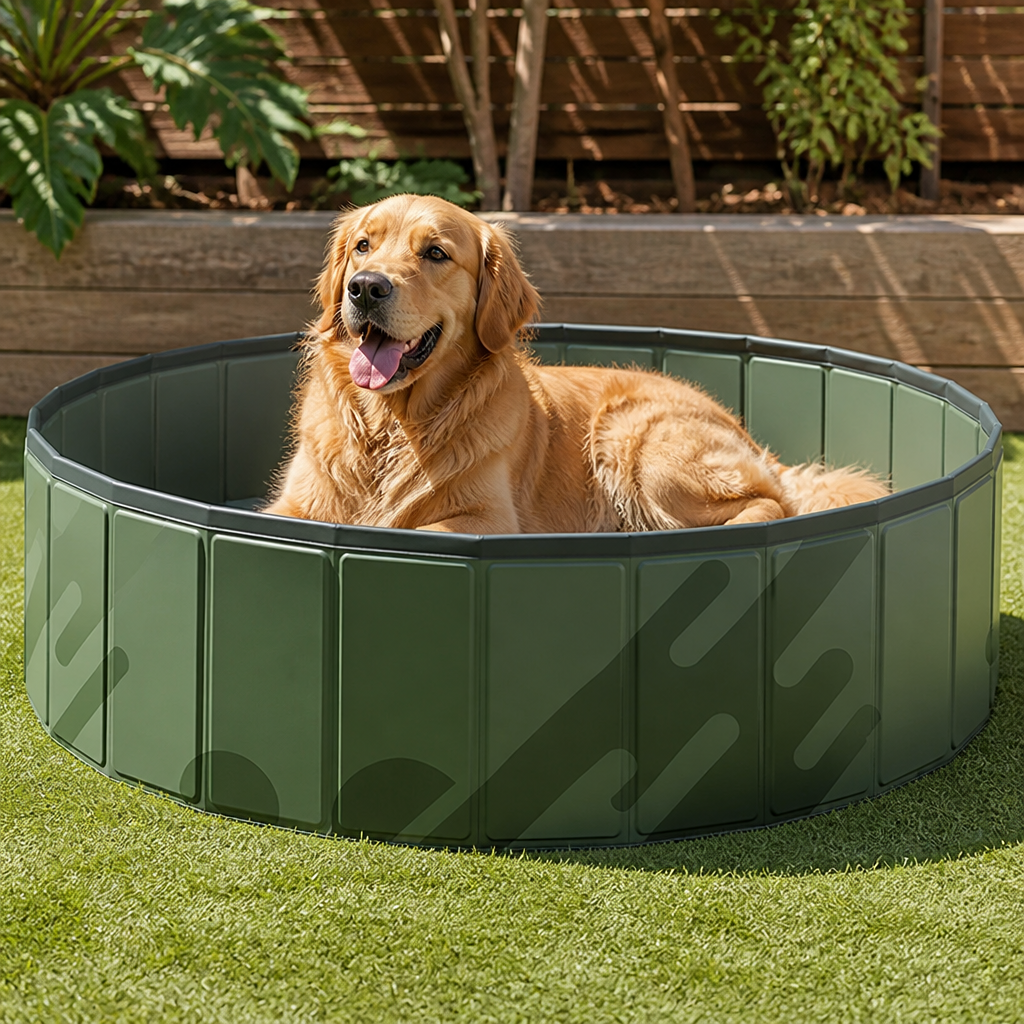 DogBedHouse Foldable PVC Ball Pit Play Pool (Indoor & Outdoor)
