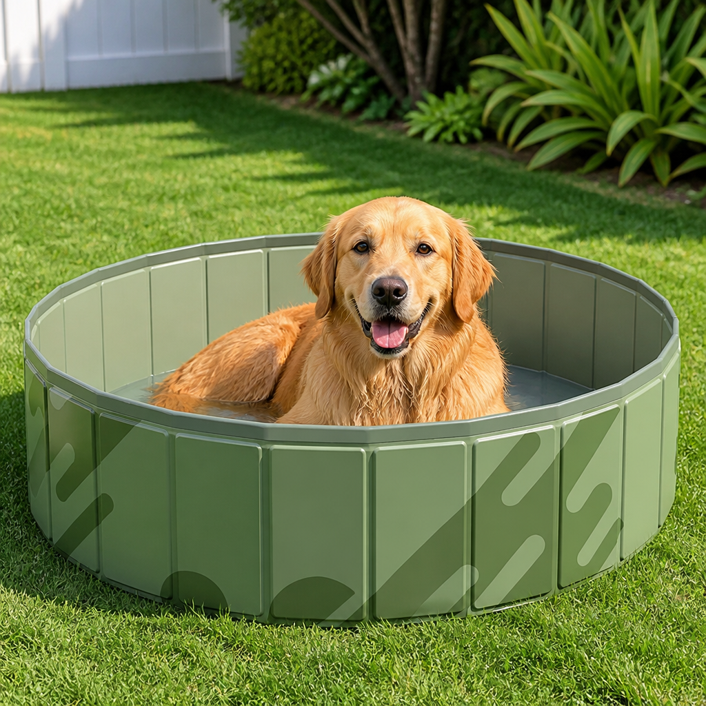 DogBedHouse Foldable PVC Ball Pit Play Pool (Indoor & Outdoor)