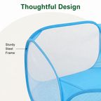 DogBedHouse Foldable Pop-Up & Breathable Mesh Pet Playpen