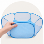 DogBedHouse Foldable Pop-Up & Breathable Mesh Pet Playpen