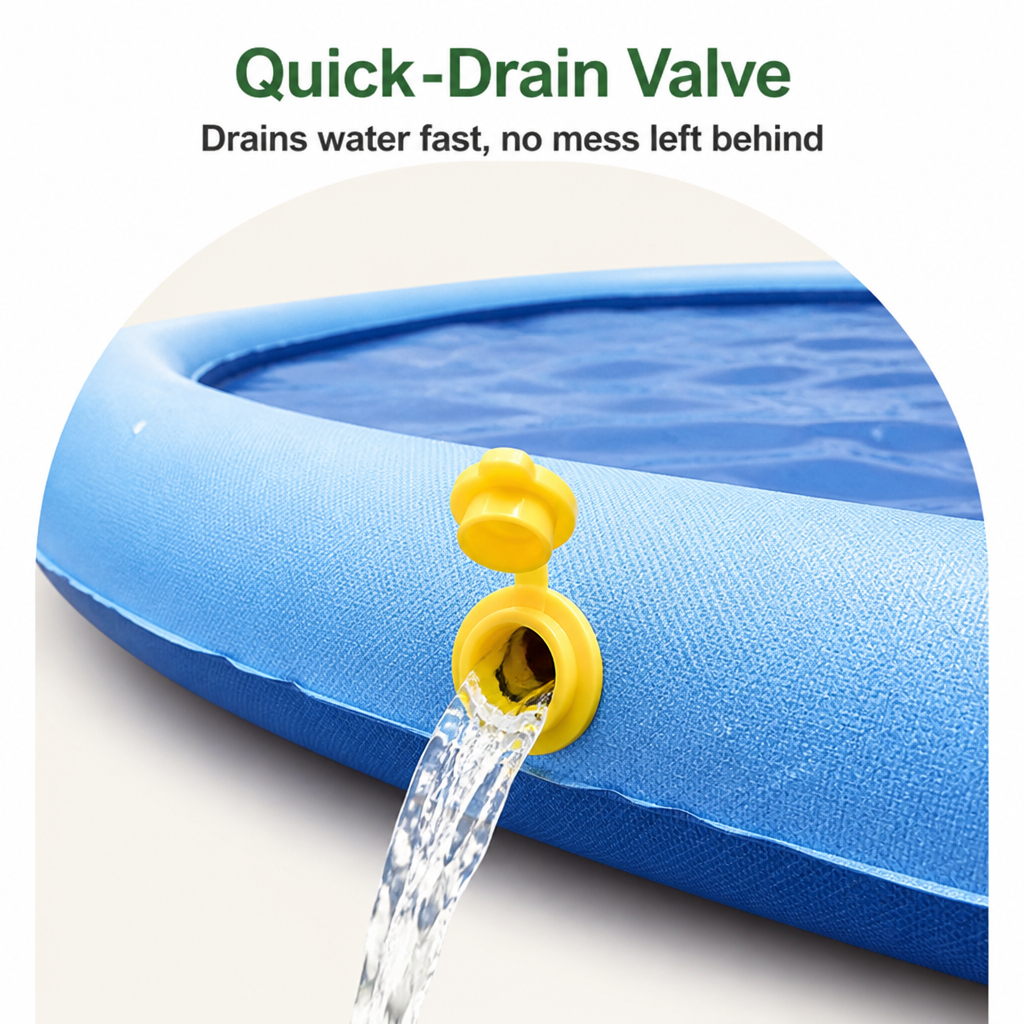 DogBedHouse Foldable & Quick-Drain Splash Pad