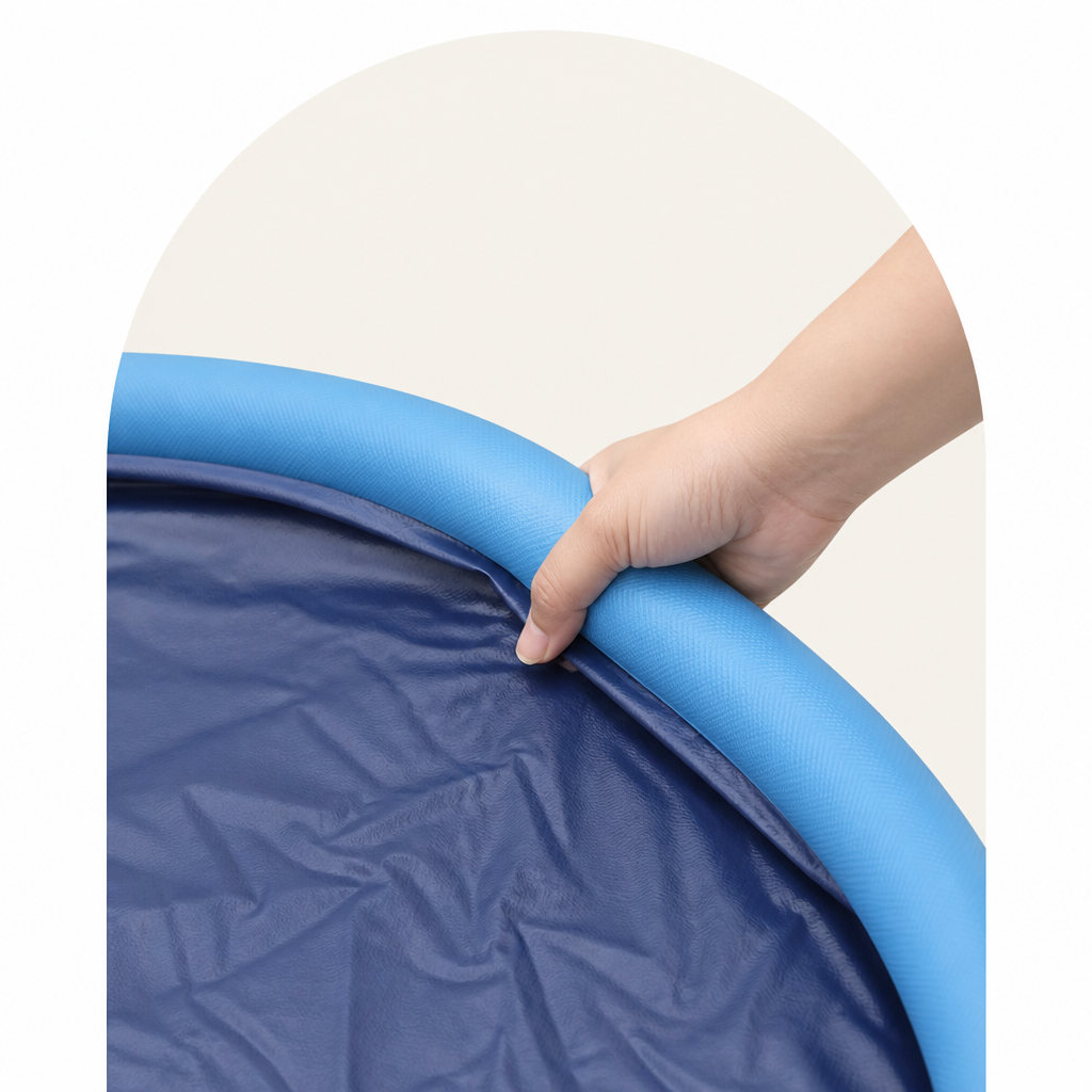 DogBedHouse Foldable & Quick-Drain Splash Pad