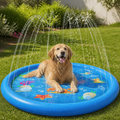 DogBedHouse Foldable & Quick-Drain Splash Pad