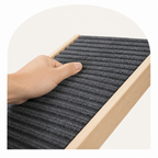 DogBedHouse Foldable Solid Wood & Non-Slip Pet Ramp