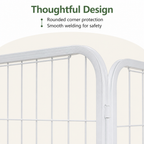 DogBedHouse Foldable Stainless Steel Dog Playpen (6-Panel)