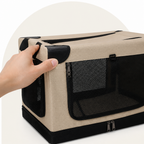 DogBedHouse Foldable & Ventilated Car Kennel (Small)