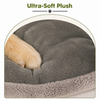 DogBedHouse Foldable & Washable Enclosed Dog Bed (Removable Nest)