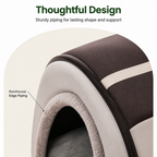 DogBedHouse Foldable & Washable Enclosed Dog Bed (Removable Nest)