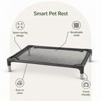 DogBedHouse Foldable & Washable Pet Bed (Removable Cover)