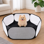 DogBedHouse Foldable Zipper Top Pet Playpen