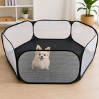 DogBedHouse Foldable Zipper Top Pet Playpen