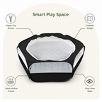 DogBedHouse Foldable Zipper Top Pet Playpen