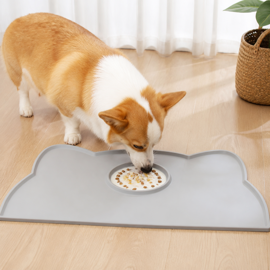 DogBedHouse Food-Grade Silicone & Non-Slip Lick Mat (Slow Feeder)