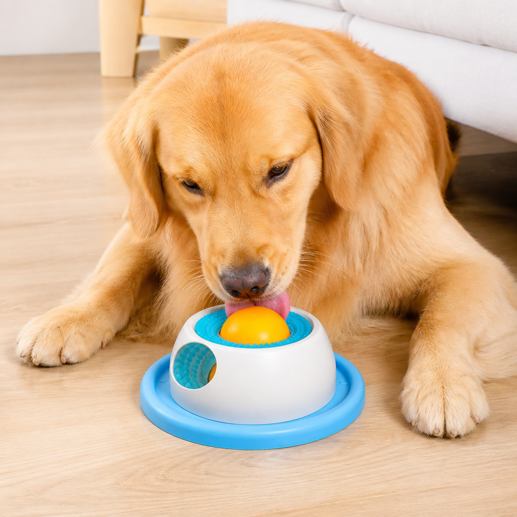 DogBedHouse Food-Grade Silicone Slow-Feed Lick Mat (Non-Slip Base)