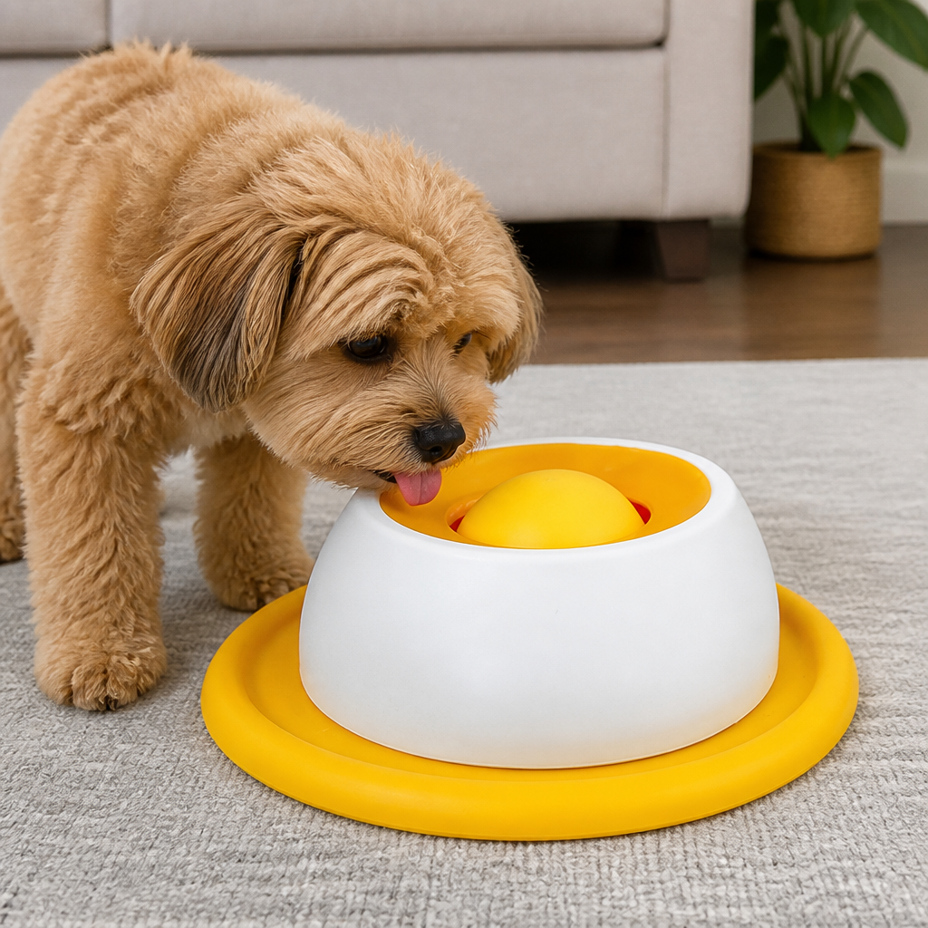 DogBedHouse Food-Grade Silicone Slow-Feed Lick Mat (Non-Slip Base)