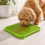 DogBedHouse Food-Grade Silicone & Strong Suction Slow Feeder Mat (64 Suction Cups)