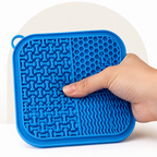 DogBedHouse Food-Grade Silicone & Strong Suction Slow Feeder Mat (64 Suction Cups)