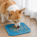 DogBedHouse Food-Grade Silicone & Strong Suction Slow Feeder Mat (64 Suction Cups)