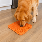 DogBedHouse Food-Grade Silicone & Strong Suction Slow Feeder Mat (64 Suction Cups)
