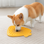 DogBedHouse Food-Grade Silicone Suction-Cup Licking Mat (4-Section)