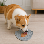 DogBedHouse Food-Grade Silicone Suction-Cup Licking Mat (4-Section)