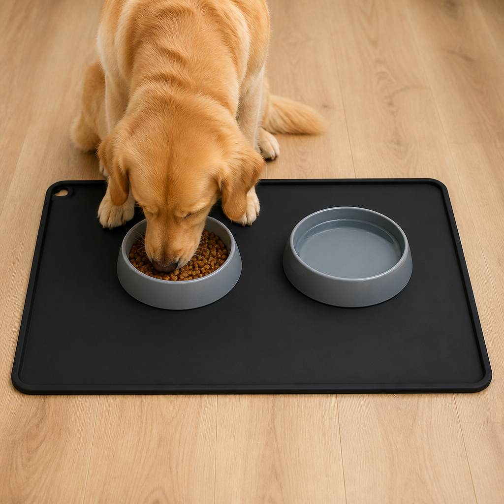 DogBedHouse Food-Grade Silicone Waterproof & Non-Slip Feeding Mat