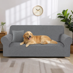 DogBedHouse Four-Way Stretch & Non-Slip Sofa Cover (Foam Rods)