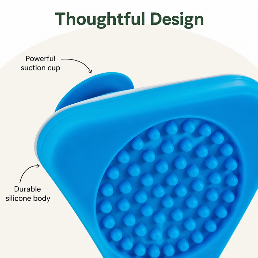 DogBedHouse Freezable Silicone & Suction-Cup Licking Pad