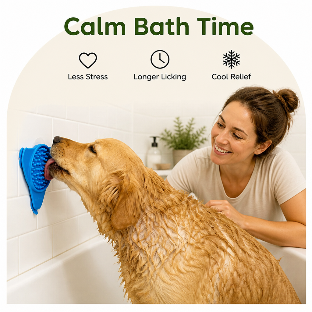 DogBedHouse Freezable Silicone & Suction-Cup Licking Pad