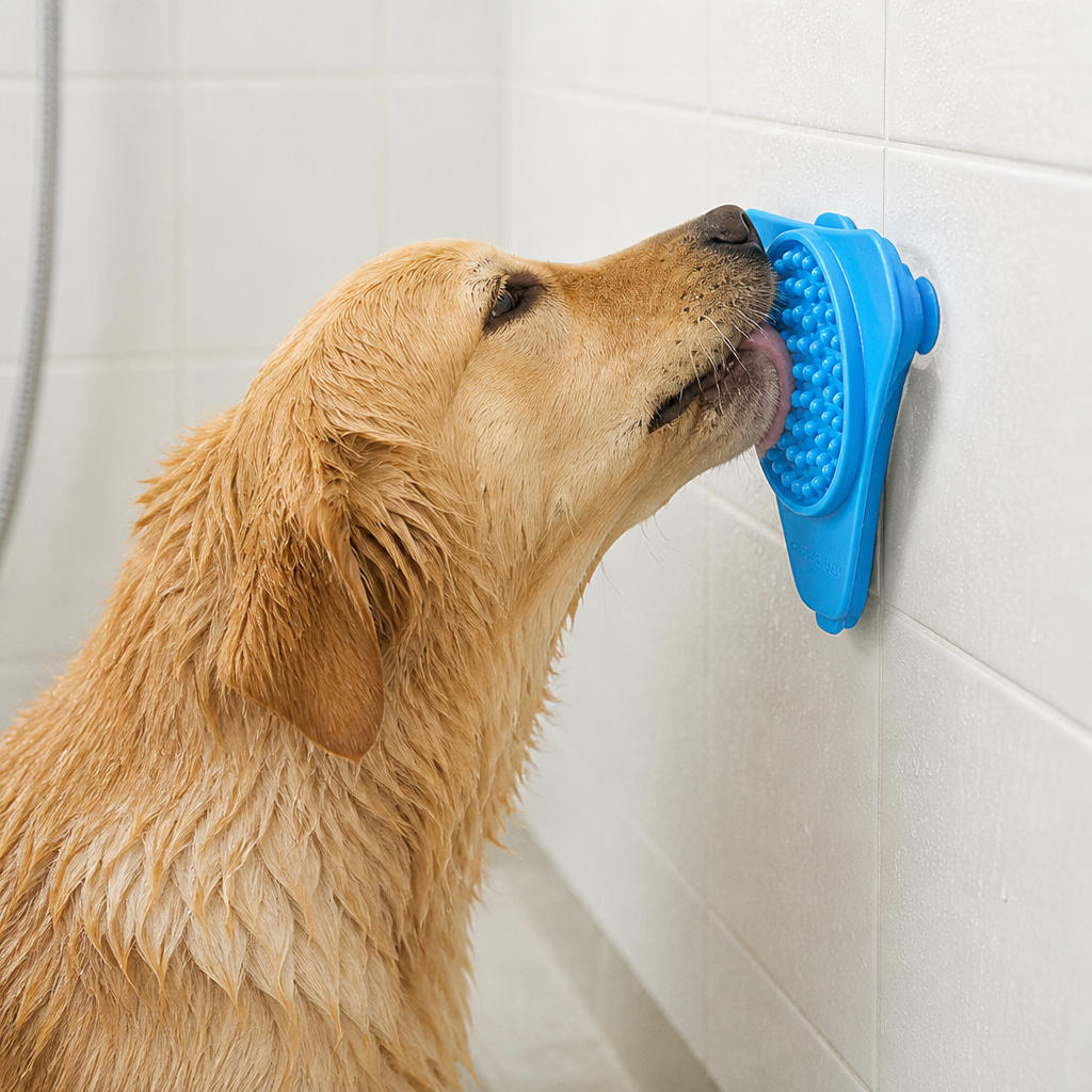 DogBedHouse Freezable Silicone & Suction-Cup Licking Pad