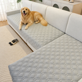 DogBedHouse Geometric Scratch & Stain-Resistant Sofa Cover (L-Shaped)